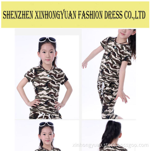 Custom Camo t shirt for children